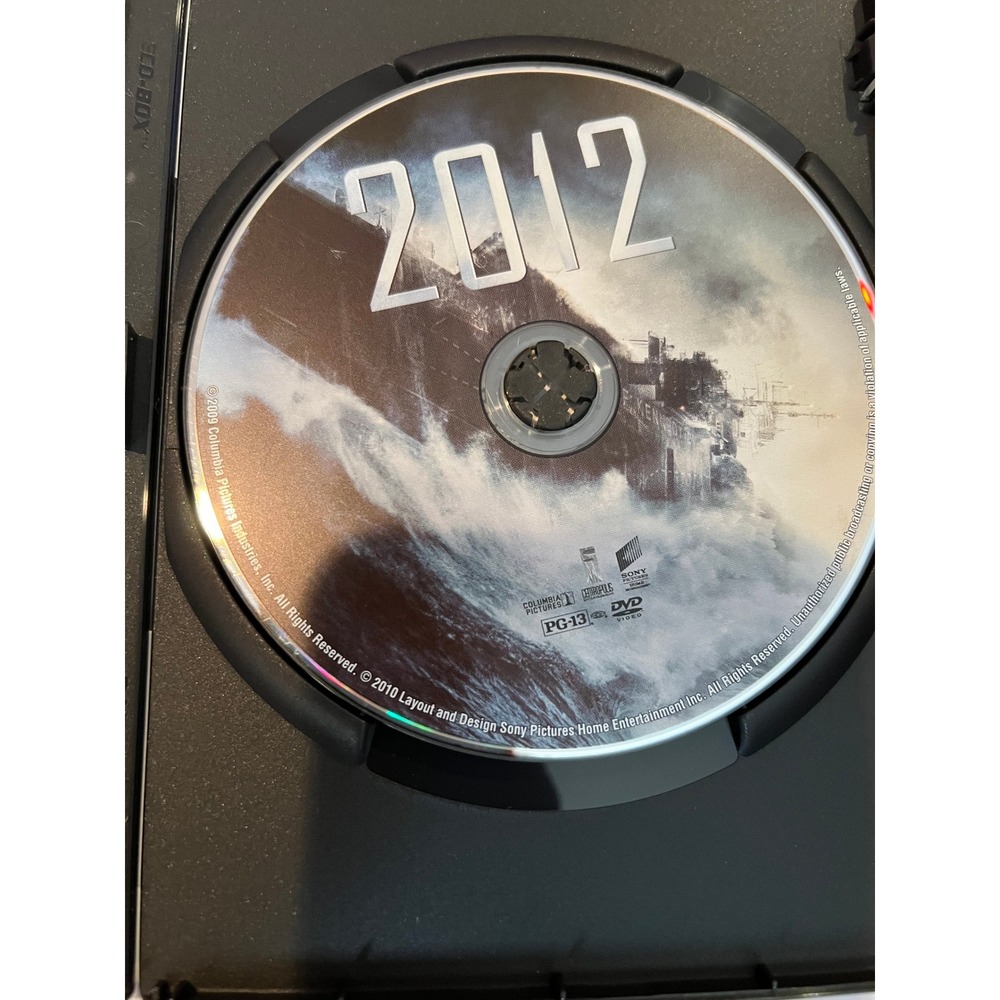 2012 DVD Roland Emmerich John Cusack Disaster Movie Widescreen Sony Pictures